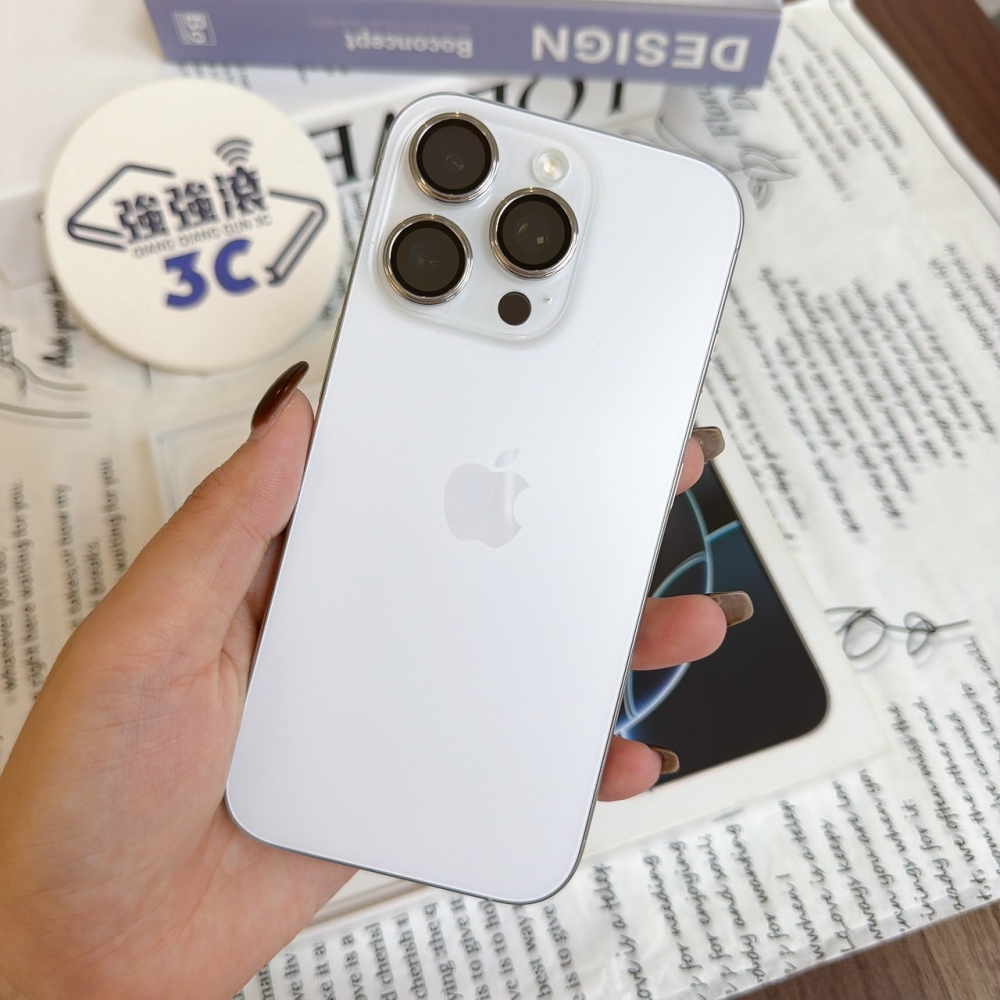 鹽行-二手 iPhone16Pro 256G 白色#25316（店保365天）