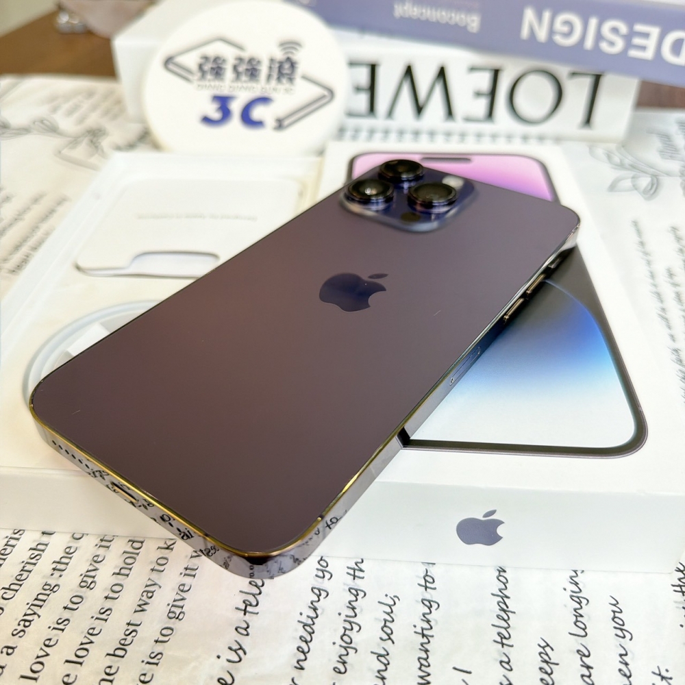 善化-二手 iPhone14 Pro MAX 256G 紫色#20229(店保365天)