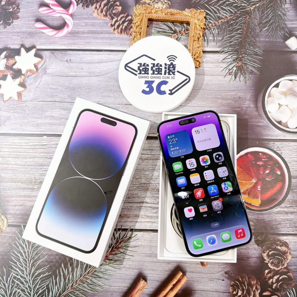 善化-二手 iPhone14 Pro MAX 128G 紫色#60938(店保365天)