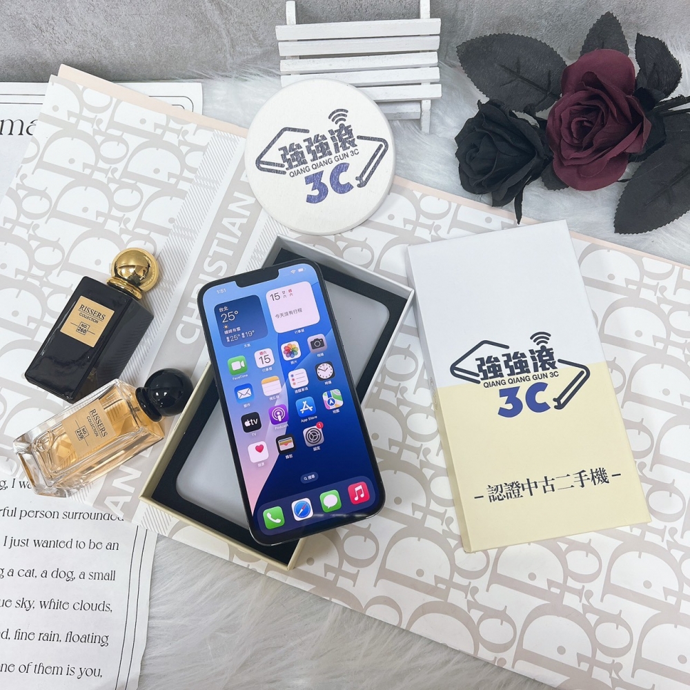 善化-iPhone13ProMax 256G 藍色*71503(店家保固365天)