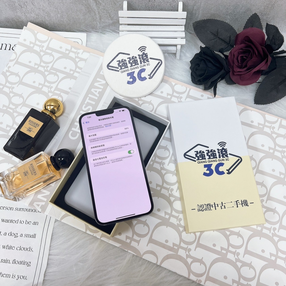 善化-iPhone13ProMax 256G 藍色*71503(店家保固365天)