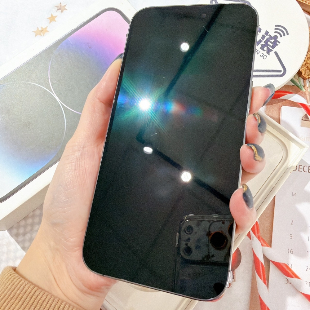 善化-iPhone14ProMax 256G 紫色*73076(店家保固365天)