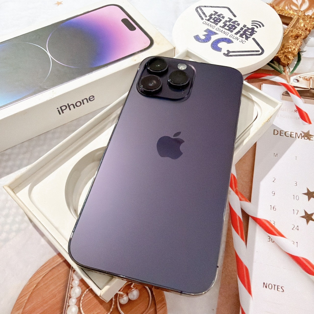 善化-iPhone14ProMax 256G 紫色*73076(店家保固365天)