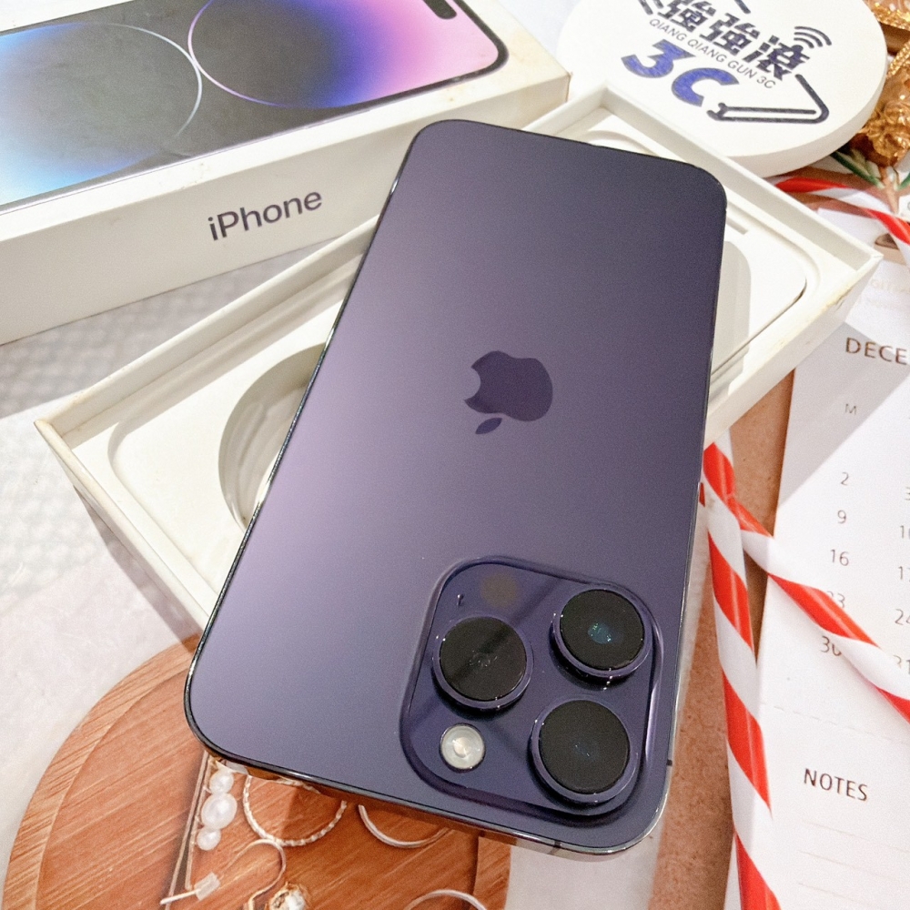 善化-iPhone14ProMax 256G 紫色*73076(店家保固365天)