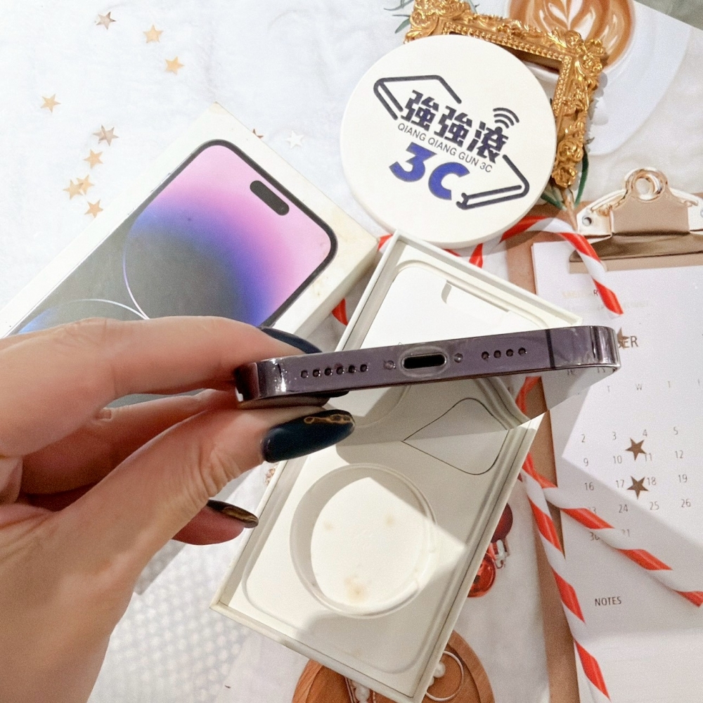 善化-iPhone14ProMax 256G 紫色*73076(店家保固365天)