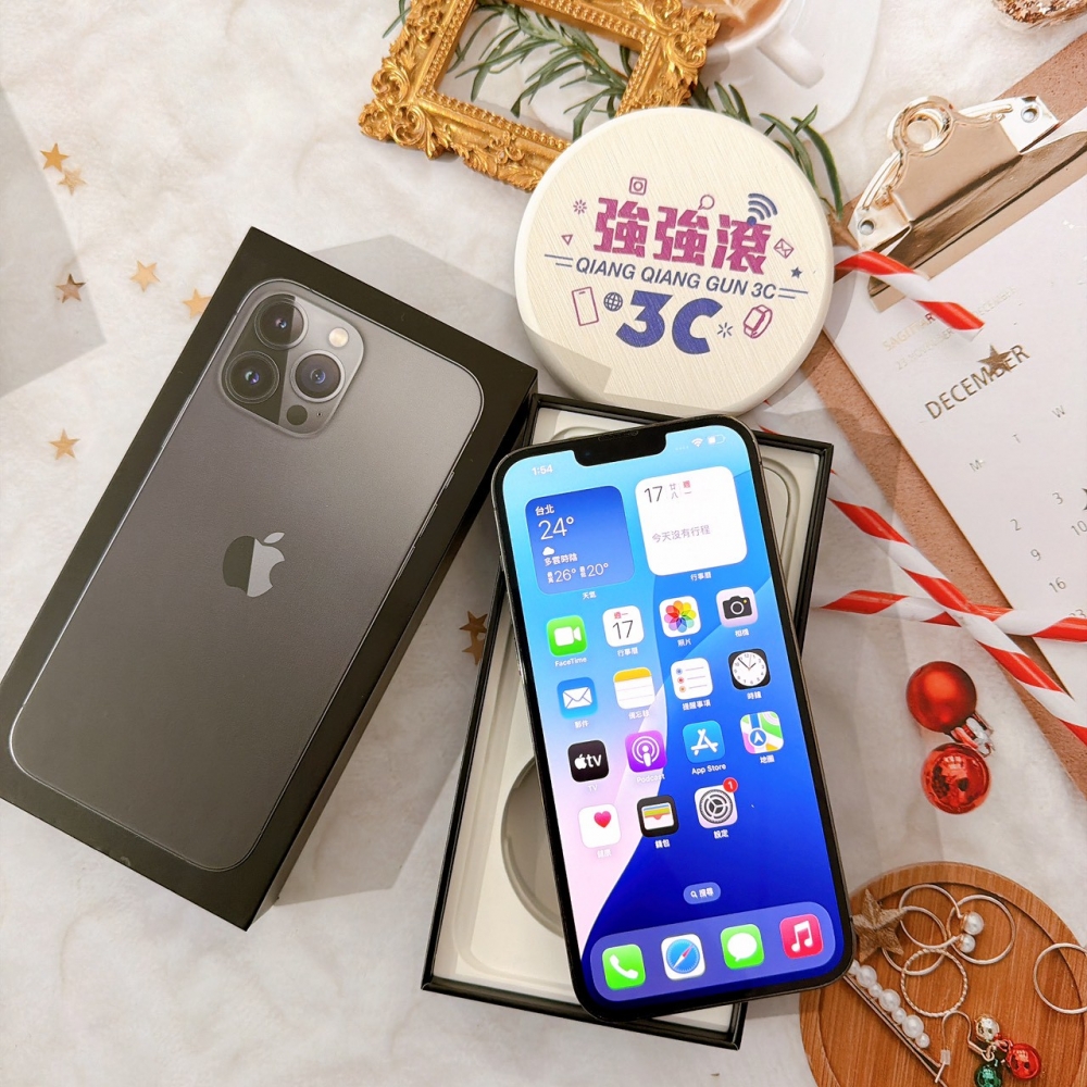 善化-二手 iPhone13 Pro MAX 128G 黑色#27950(店保365天)