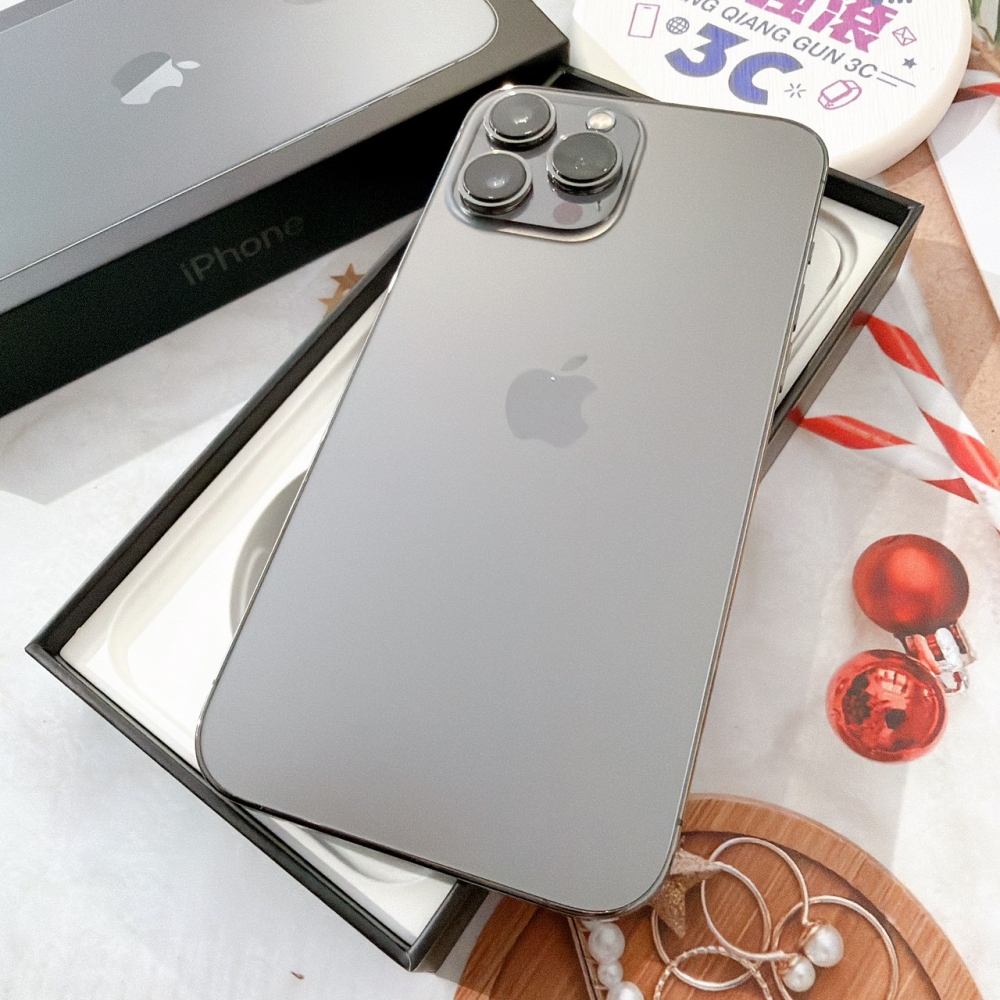 善化-二手 iPhone13 Pro MAX 128G 黑色#27950(店保365天)