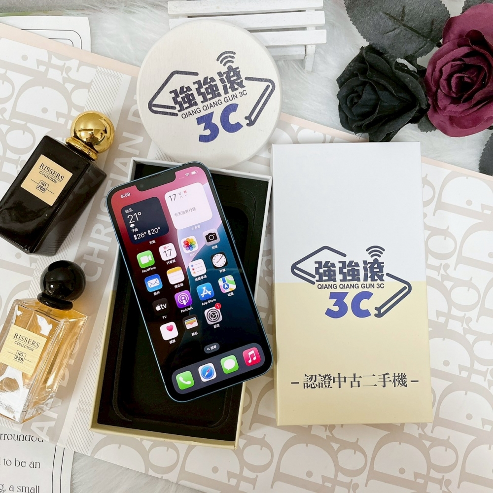 佳里-二手 iPhone13 128G 藍色 #10260(店家保固365天)