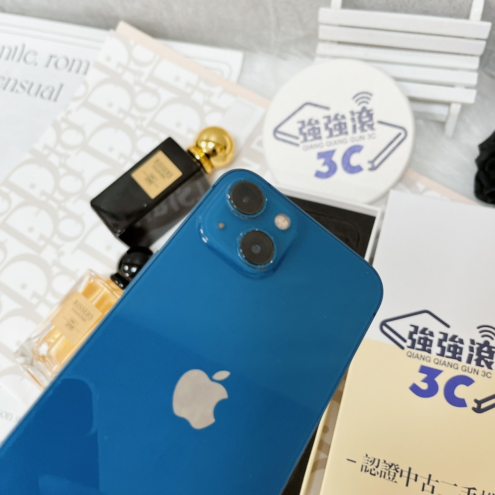 佳里-二手 iPhone13 128G 藍色 #10260(店家保固365天)
