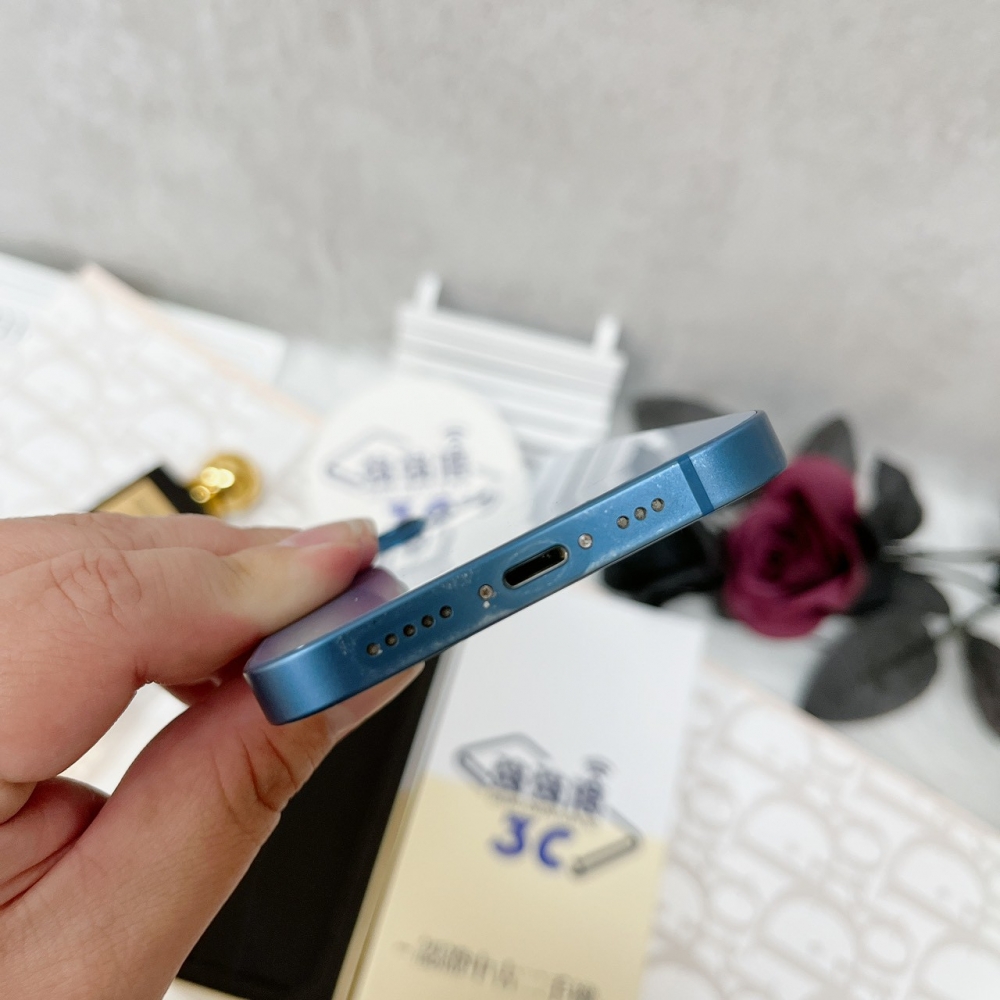 佳里-二手 iPhone13 128G 藍色 #10260(店家保固365天)