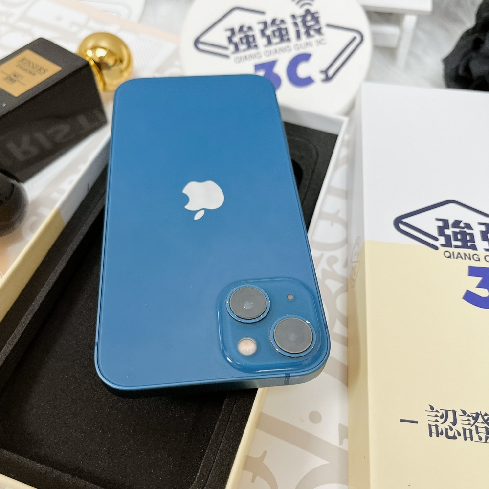 佳里-二手 iPhone13 128G 藍色 #10260(店家保固365天)