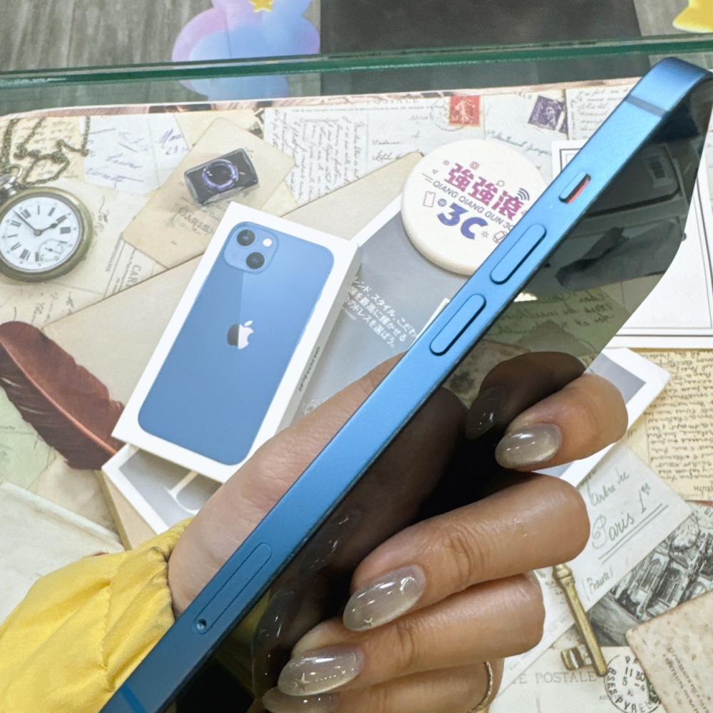 二手 iPhone 13 256G 藍色*56471 (店家保固365天)