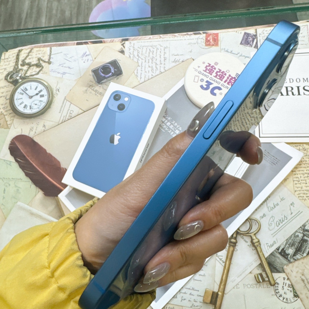 二手 iPhone 13 256G 藍色*56471 (店家保固365天)
