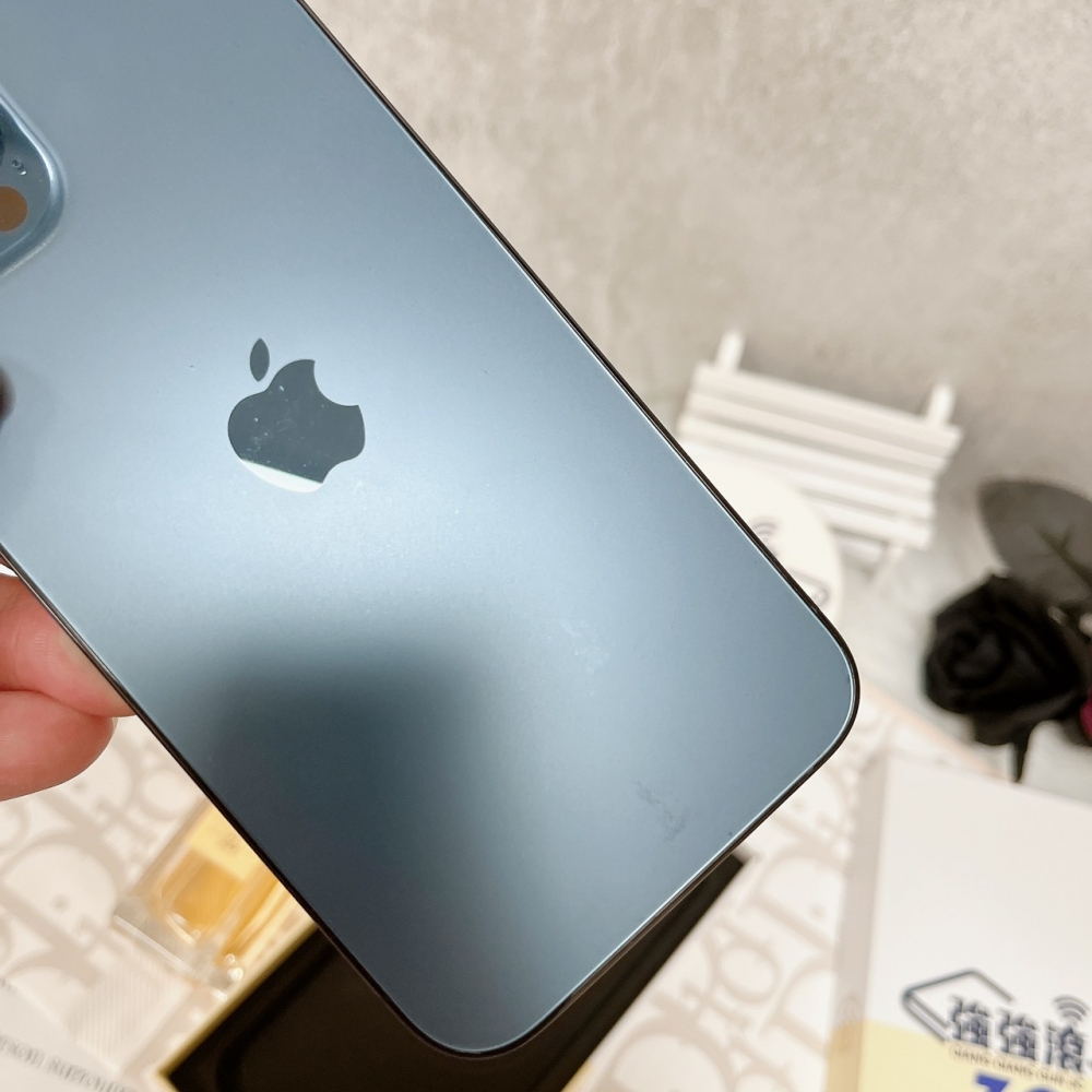 佳里-二手 iPhone12 PRO MAX 128G 藍色 #59324(店家保固90天)