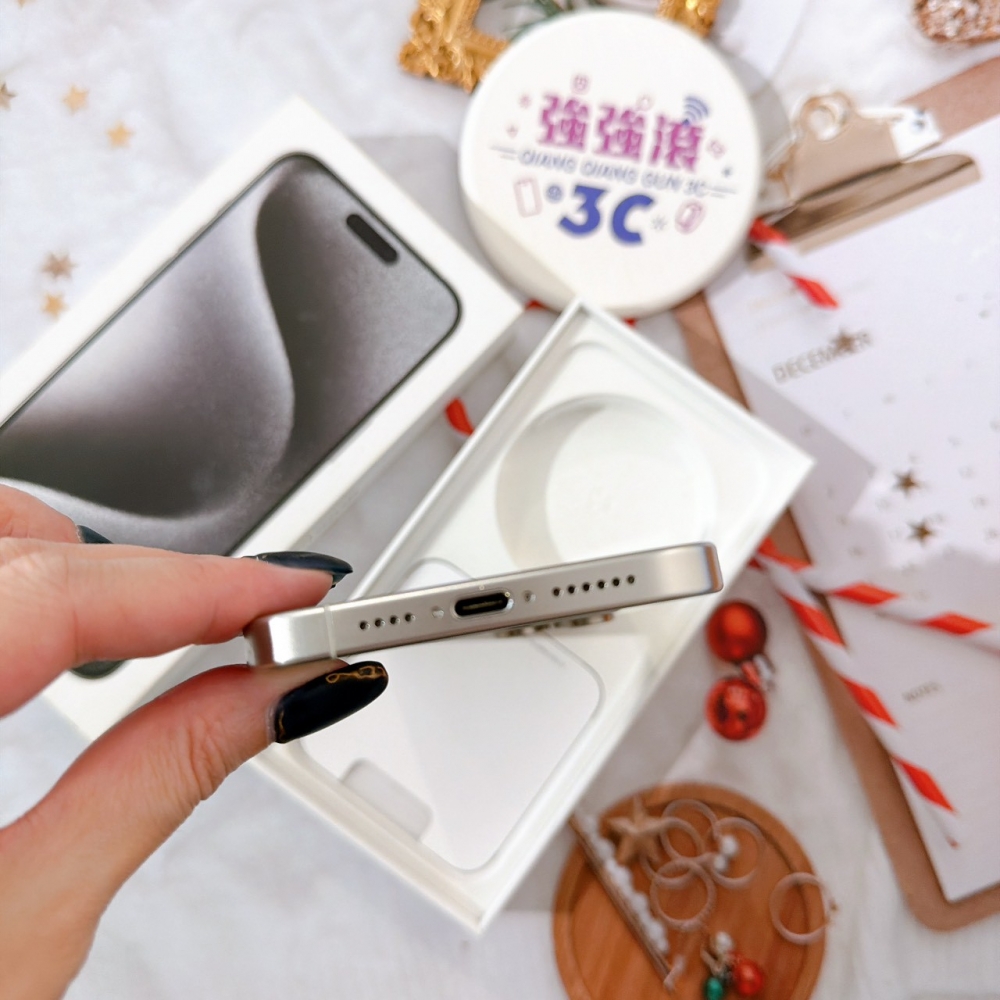 善化-二手 iPhone15 Pro MAX 256G 白色#67759(店保365天)