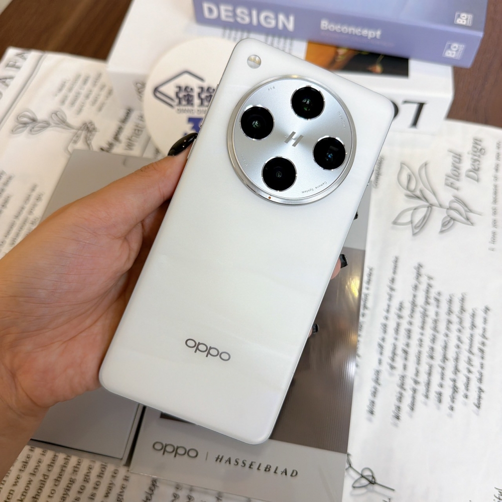 鹽行-二手 OPPO Find X8 Pro 16+512G 白色*24095(保固未開通)