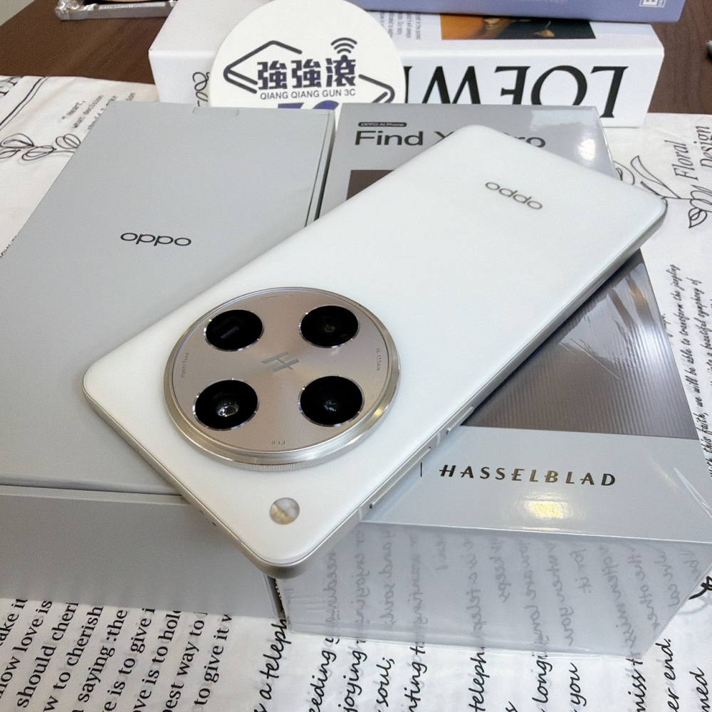 鹽行-二手 OPPO Find X8 Pro 16+512G 白色*24095(保固未開通)