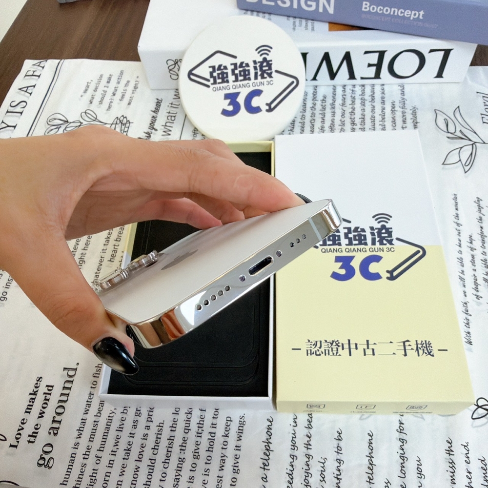 鹽行-二手 iPhone14 Pro 256G 白色#38906(店保365天)