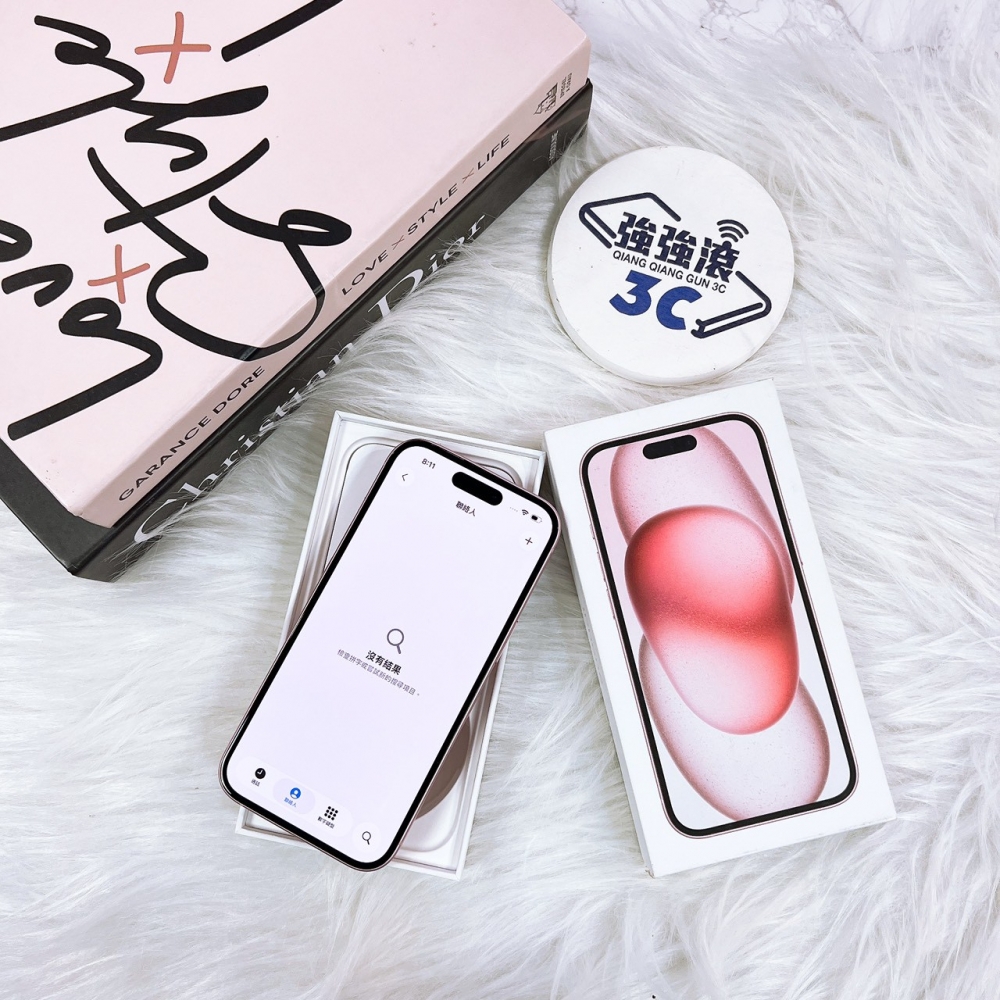 二手 iPhone15 128G 粉色 #35025（店家保固365天）