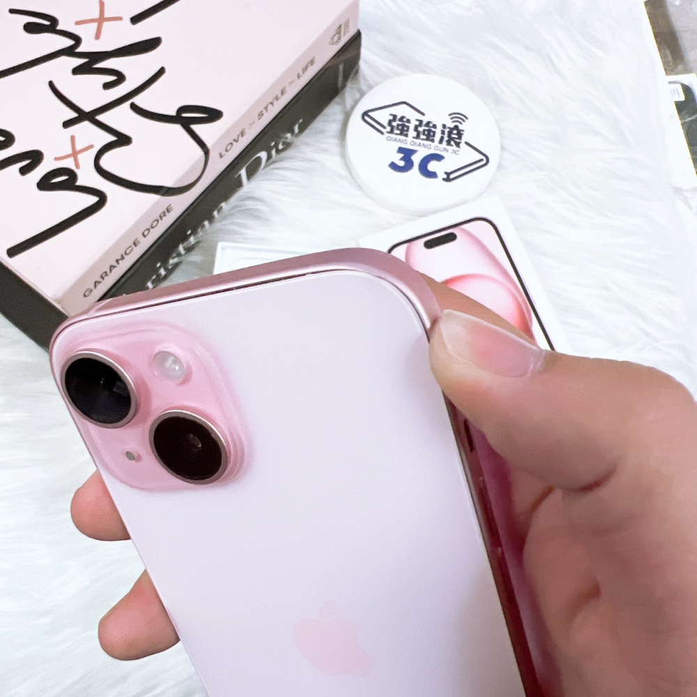 二手 iPhone15 128G 粉色 #35025（店家保固365天）