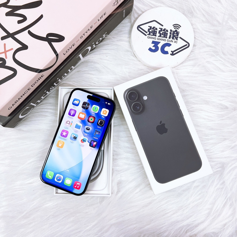 二手 iPhone16 256G 黑色#62304(店保365天)