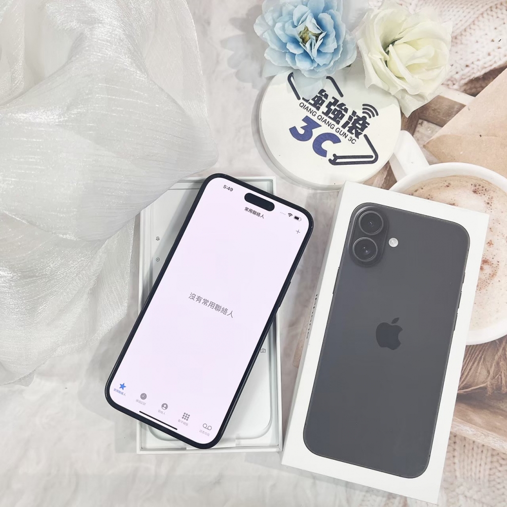 二手 iPhone 16 Plus 128G 黑色*62450（原廠保內）