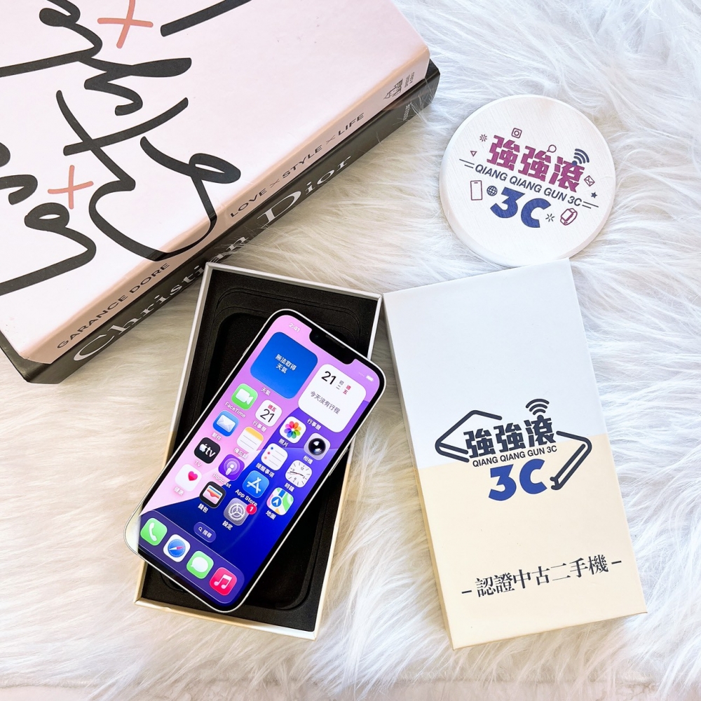 二手 Phone13 128G 白*65433(店保365天)