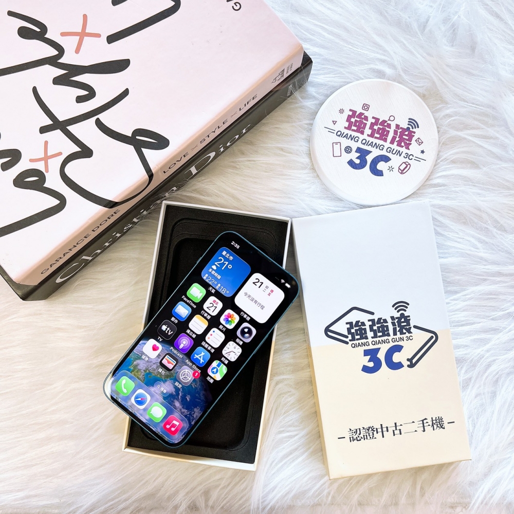 二手 iPhone13 128G 藍色*20122(店保365天)