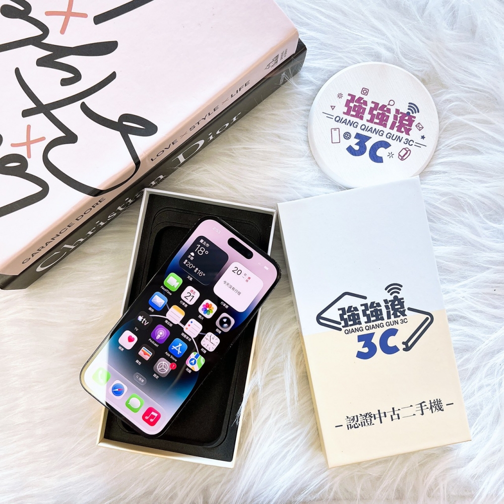 iPhone14Pro 256G 黑色*21104（店家保固365天）