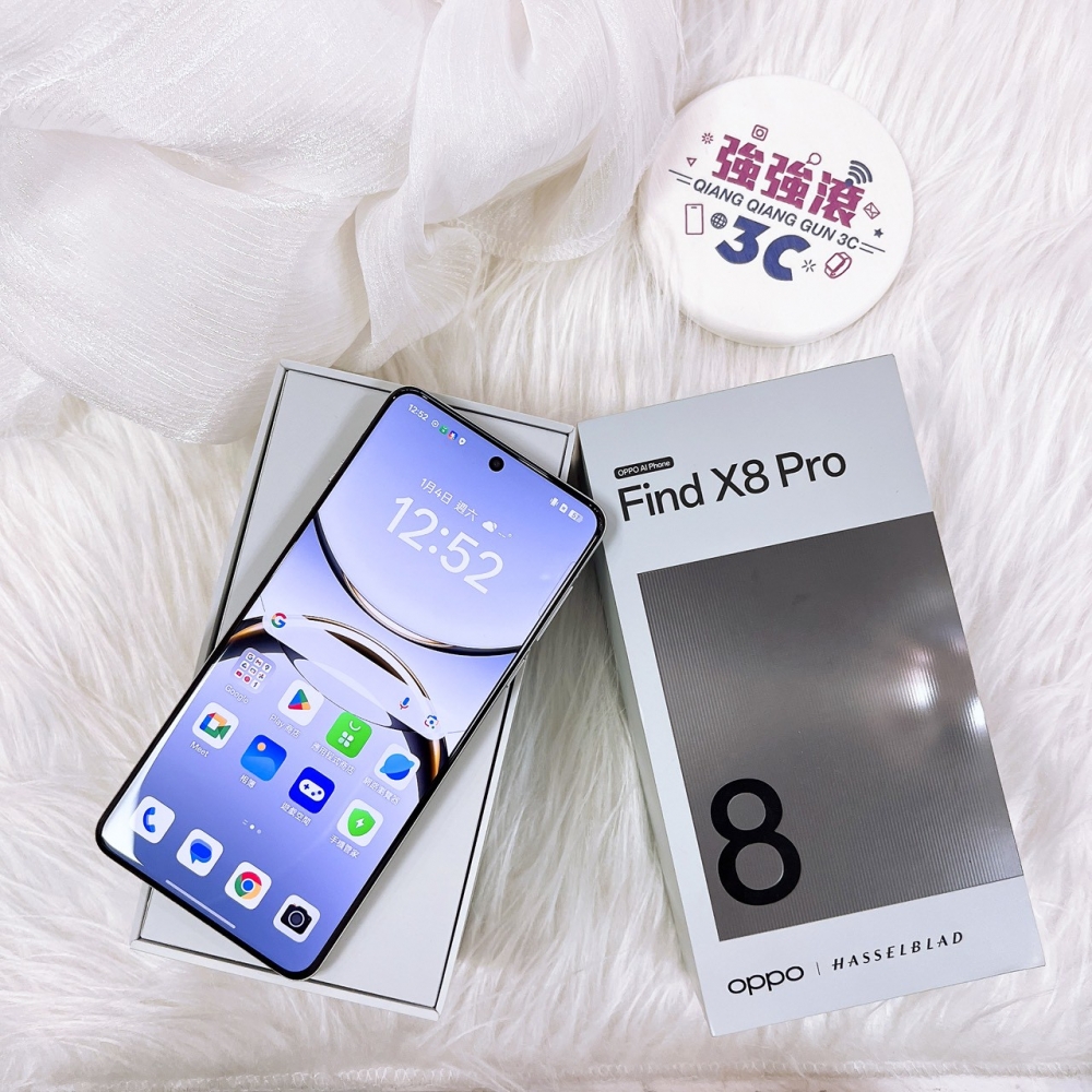 二手 OPPO Find X8 Pro 16+512G 白色*29258（原廠保固內）