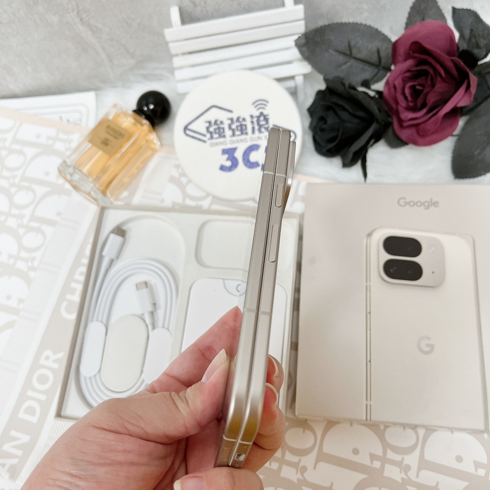 佳里-二手 GOOGLE PIXEL 9 PRO FOLD 16/256G 白色  #22262 （店家保固90天）