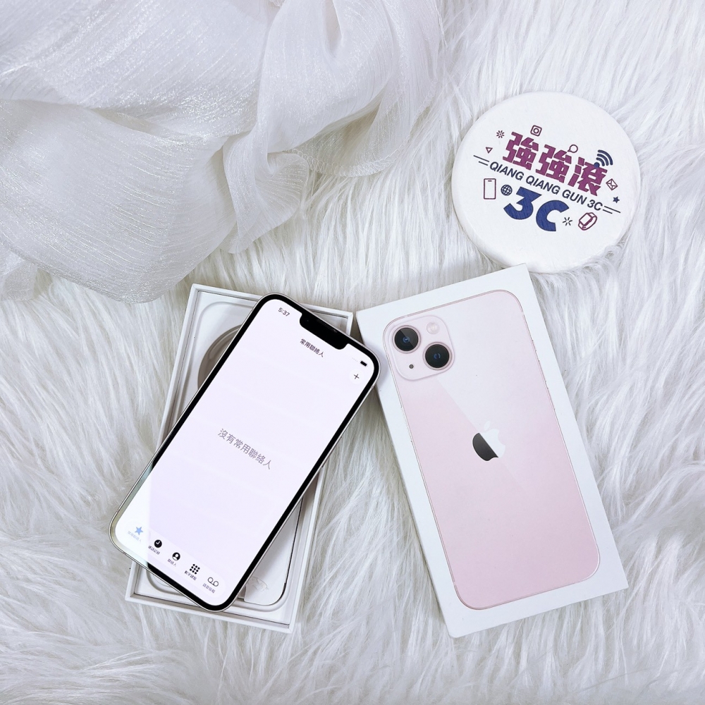 二手 iPhone 13 256G 粉色*49339 (店家保固365天)