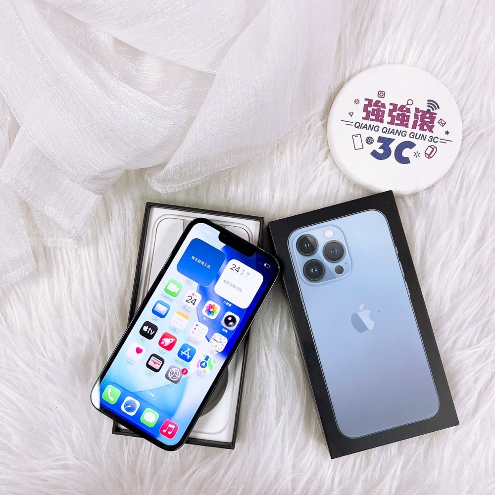 二手 iPhone 13 Pro 256G 藍色*31785 (店家保固365天)
