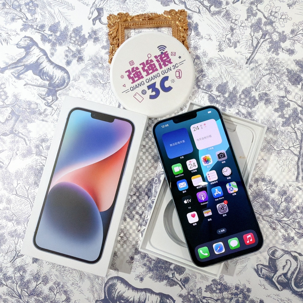 善化-二手 iPhone14 Plus 128G 藍色#76622(店保365天)