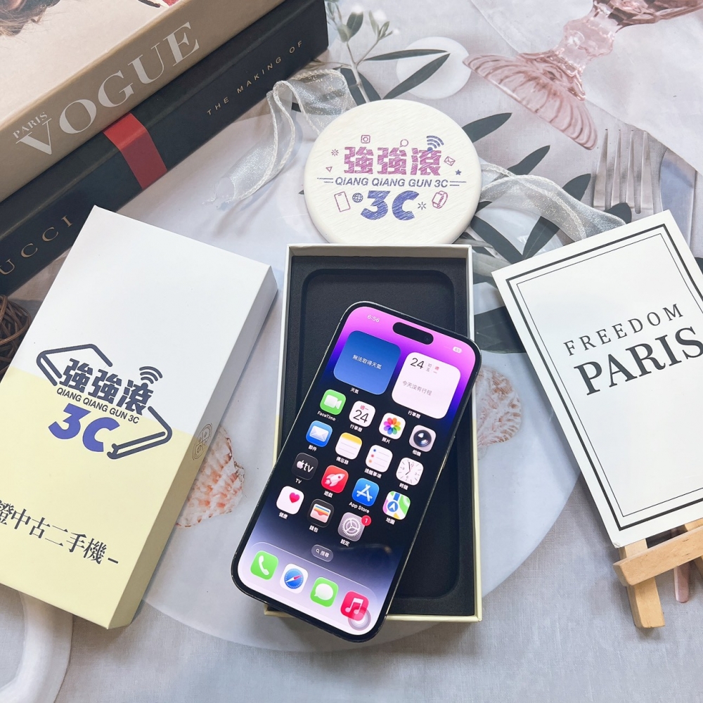 二手-iPhone14Pro 256G 紫色*11951(店家保固365天)