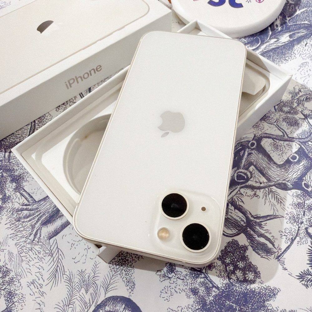 善化-二手 iPhone13 256G 白色#46263 (店保365天)