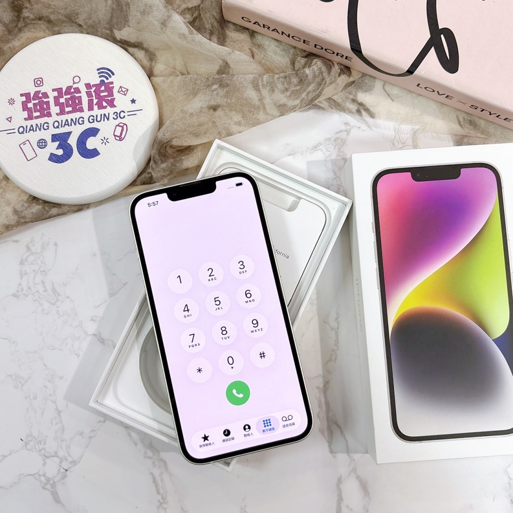 二手 iPhone14-128G 白色*98032（店家保固365天）