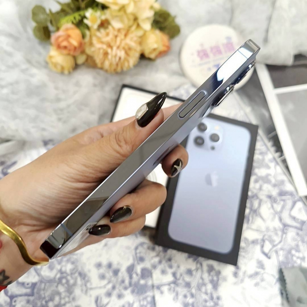 歸仁-二手iPhone13 pro 256G 藍色#75572（店保365天）