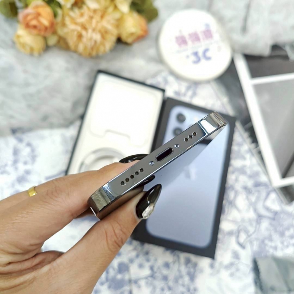 歸仁-二手iPhone13 pro 256G 藍色#75572（店保365天）