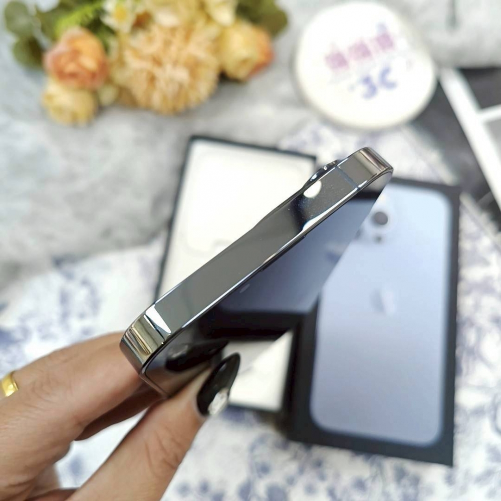 歸仁-二手iPhone13 pro 256G 藍色#75572（店保365天）