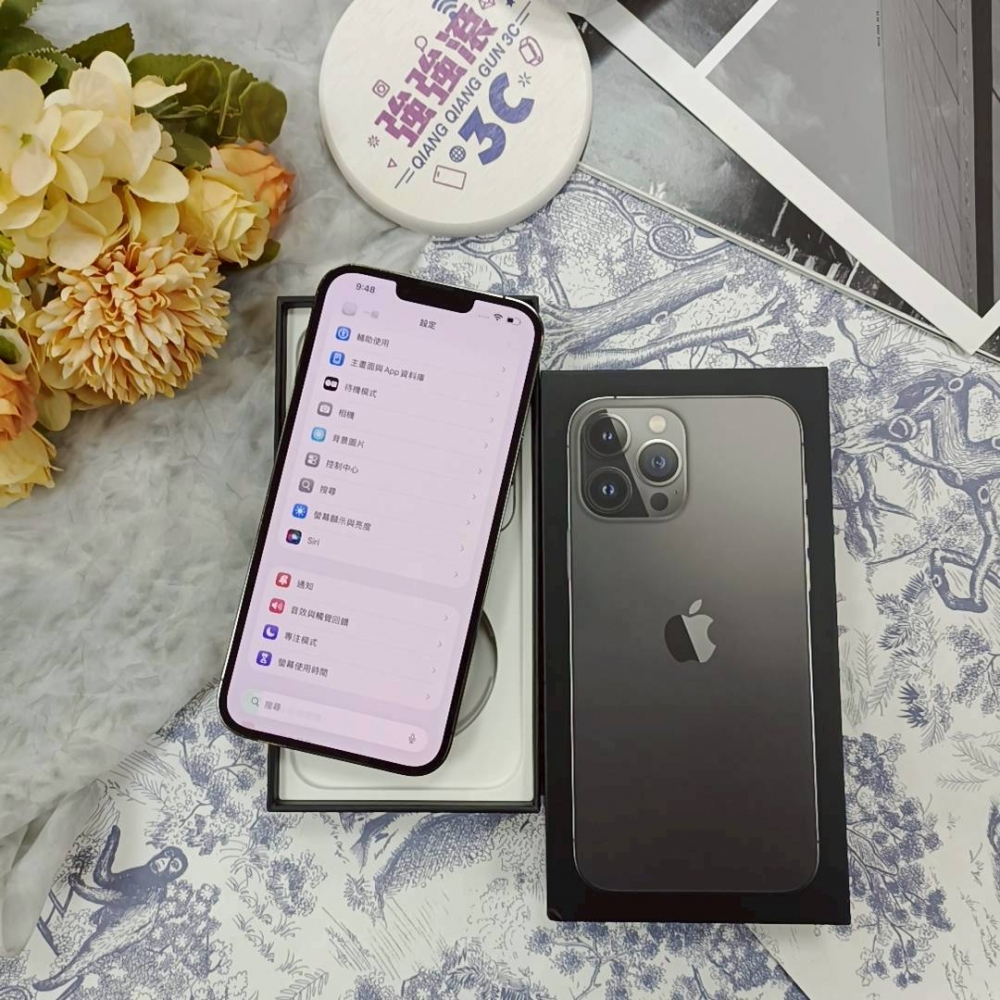 歸仁-iPhone13ProMax128G黑色*74087(店家保固一年)