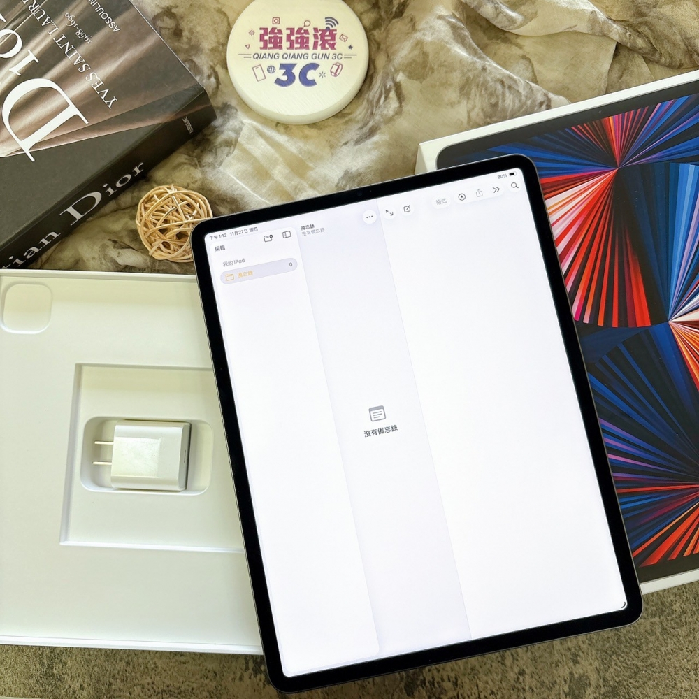 二手 iPadPro 12.9 M1版 128G 灰色#QX2MJ(店家保固30天)