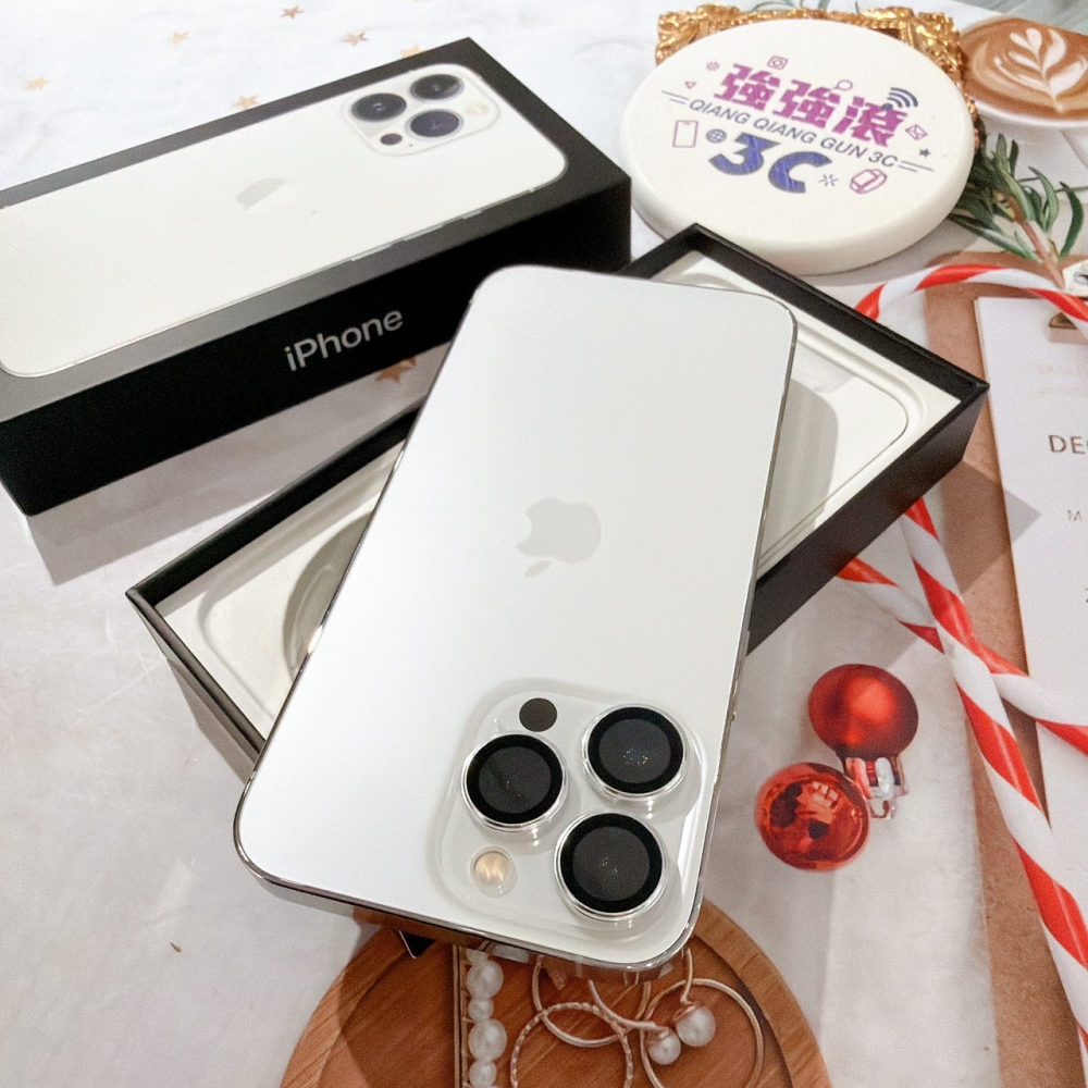 善化-二手 iPhone13 Pro 256G 白色 #84598(店家保固365天)