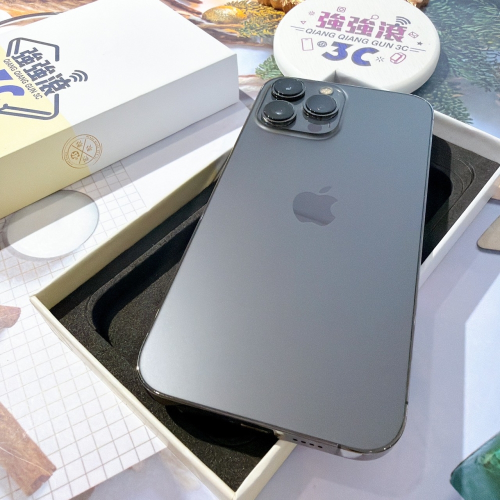 善化-二手 iPhone13 Pro MAX 256G 黑色#71030（店保365天）