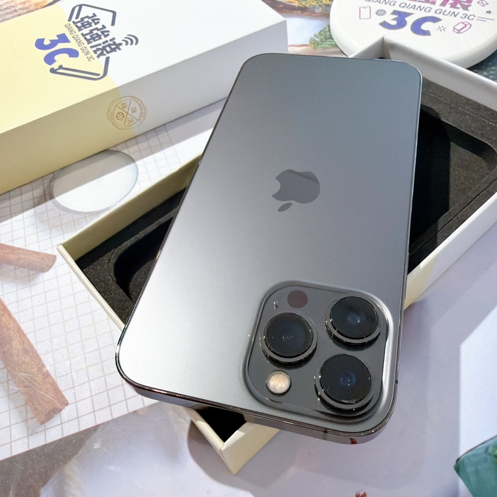 善化-二手 iPhone13 Pro MAX 256G 黑色#71030（店保365天）