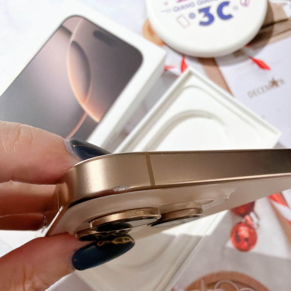 善化-二手 iPhone16 Pro 512G 金色#57206(店家保固365天)