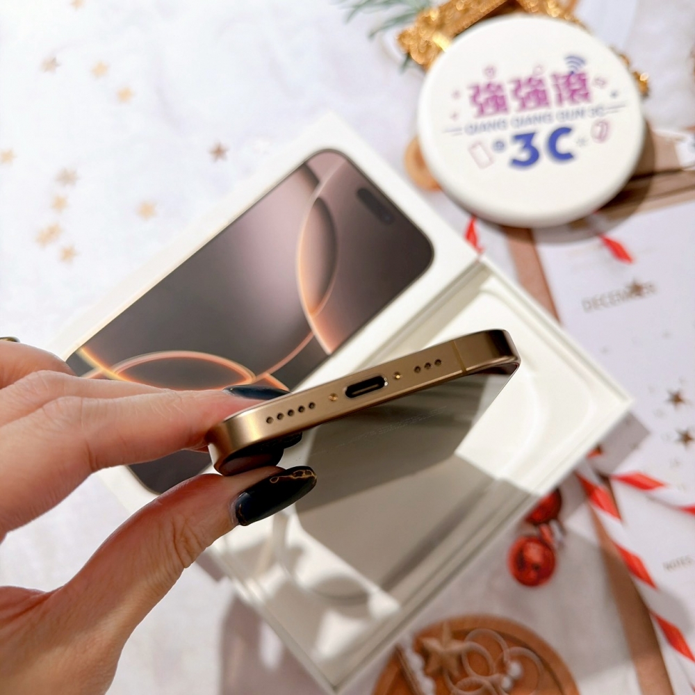 善化-二手 iPhone16 Pro 512G 金色#57206(店家保固365天)