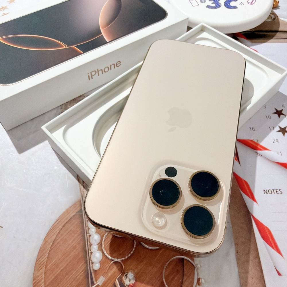 善化-二手 iPhone16 Pro 512G 金色#57206(店家保固365天)