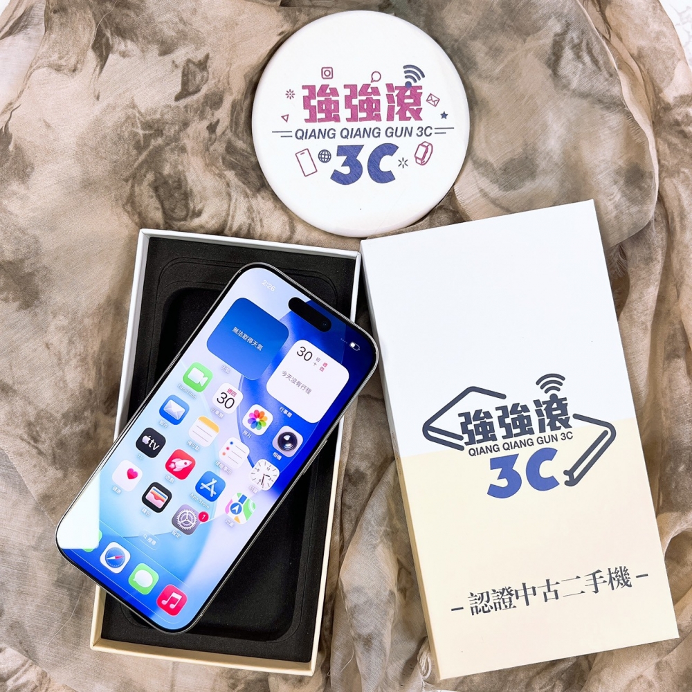 二手-iPhone16Pro 128G 白色*24160（店家保固365天）