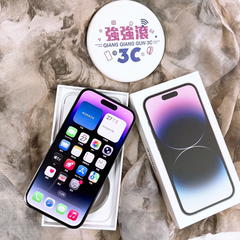 二手 iPhone14Pro 128G 紫色#88120(店保365天)